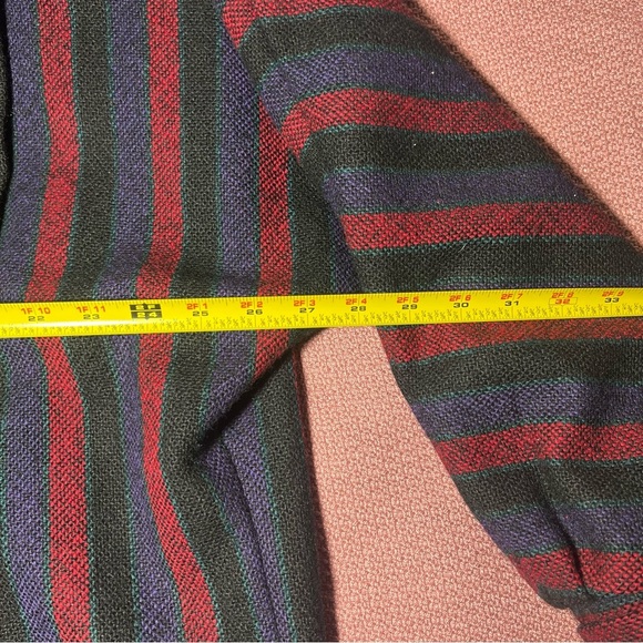 Branigan Weavers Ireland 100% wool plaid Coat Zip Button Womens 2XL ? Jacket - Picture 9 of 10